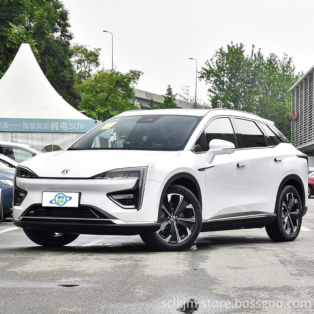 2021 Ventas directas de fábrica china Hycan 007 más autos eléctricos fabricados en China Carga rápida de 5 puertas SUV de 5 asientos NEDC 643 km